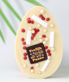 Paasei groot | Cheesecake Framboos