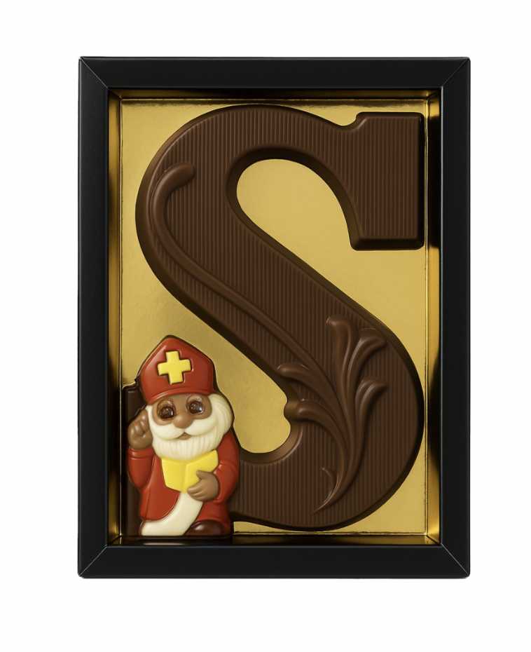 Letter deco puur 225g S