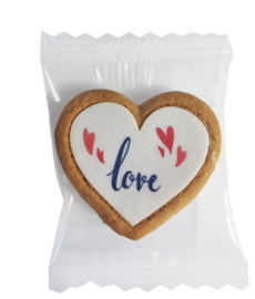 Bedrukt Hart koekje