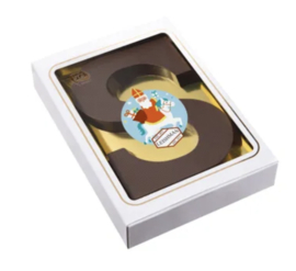 Sinterklaasletter S puur 150gr