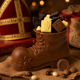 Chocoladelaars met lettertjes