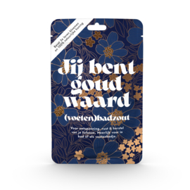 Jij bent goud waard - Voetenbadje