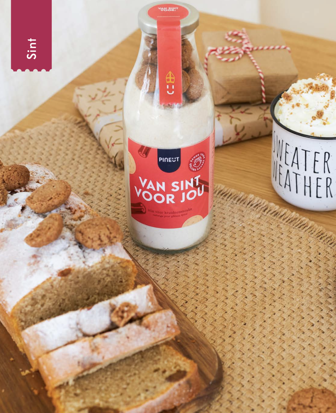Kruidnoten Cake Pineut