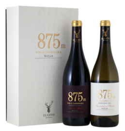 El Coto 875M giftpack Chardonnay en Tempranillo