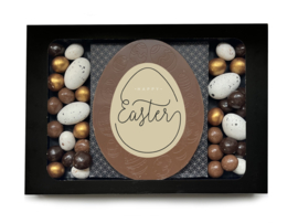Vensterdoosje Easter chocolade eieren