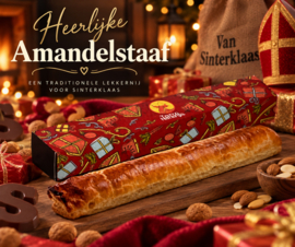 Roomboter amandelstaaf