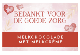 'Dag van de Zorg' Conische Cube Pralina