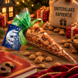 Wortel puntzak gevuld met snoep