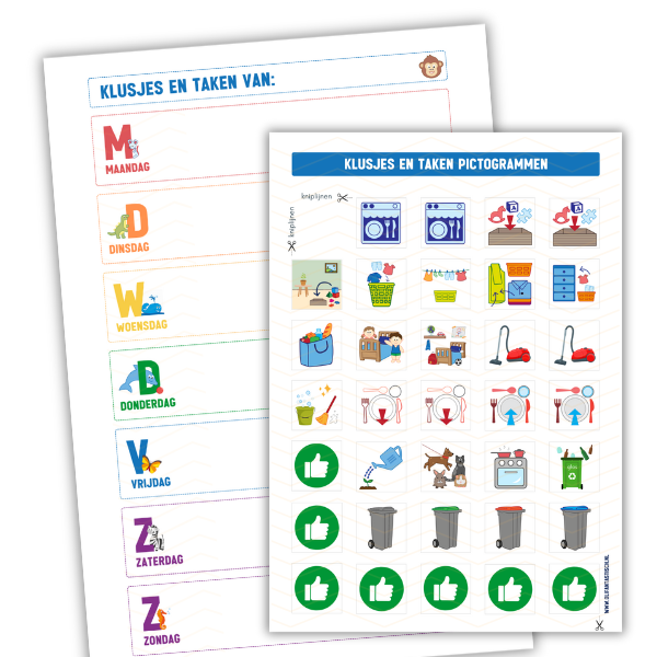 Printable | Klusjes en Taken
