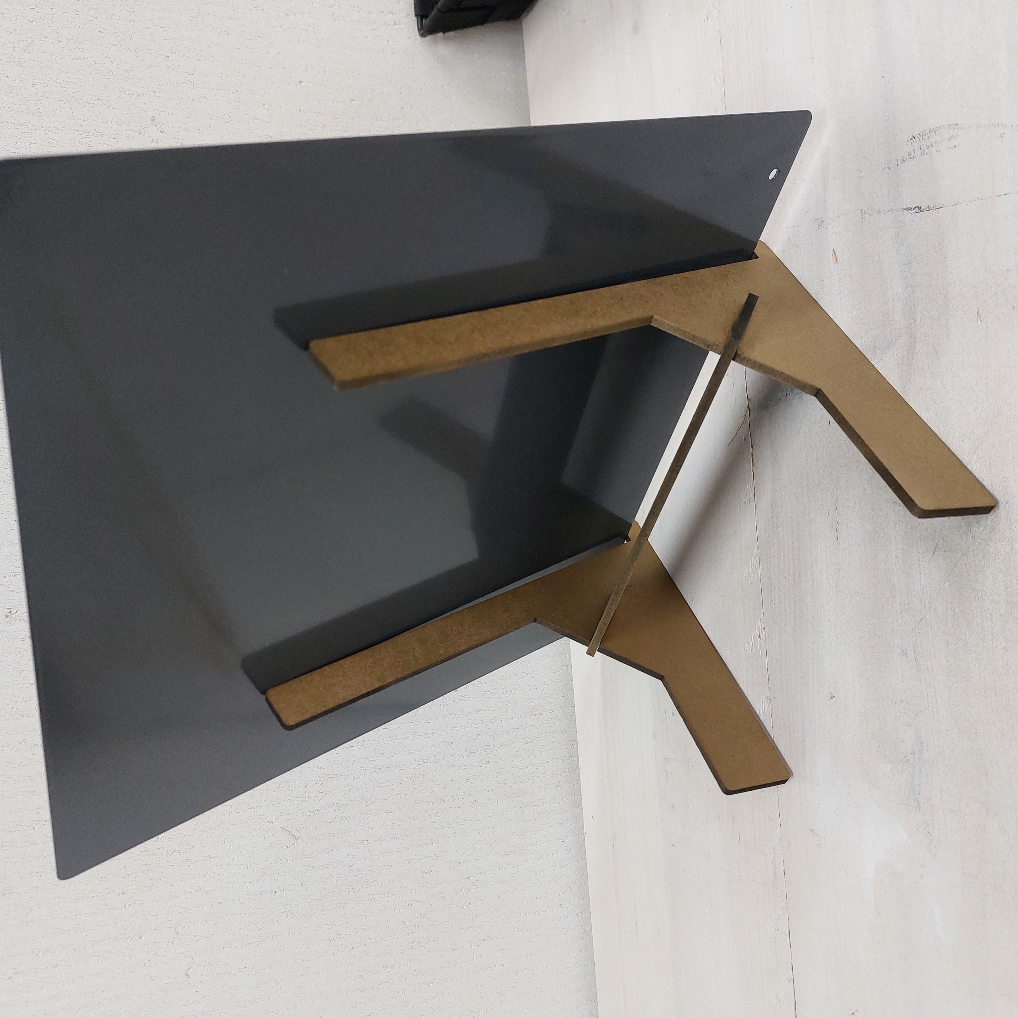Houten standaard voor je magneetbord