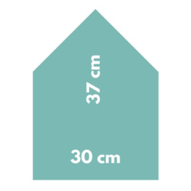 Magneetbord 30 x 37 cm | groen (staand)
