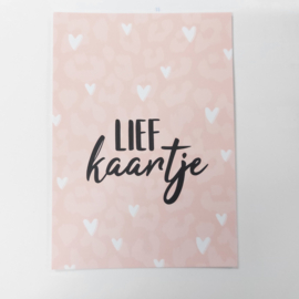 Ansichtkaart | Lief kaartje