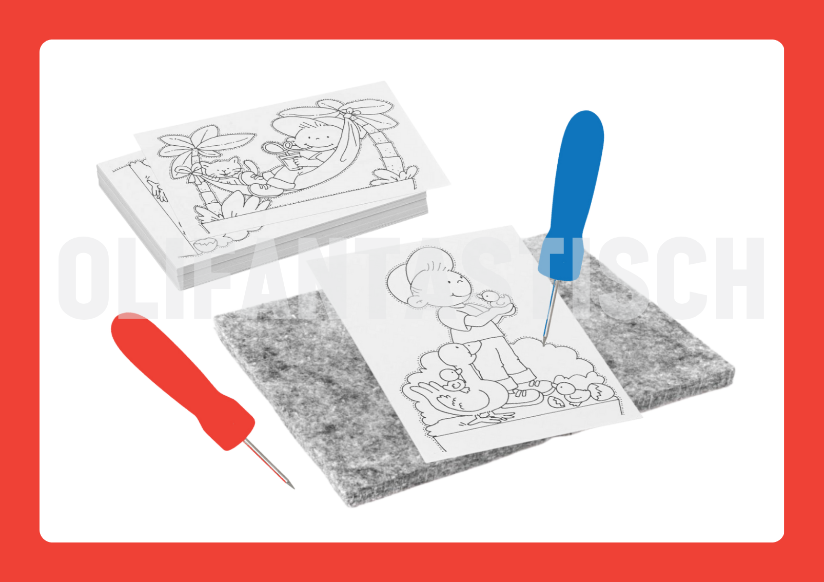 Kiesbord magneet | Prikwerkje
