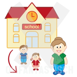 School | Mama haalt je uit school