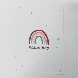 Ansichtkaart | Welkom Baby