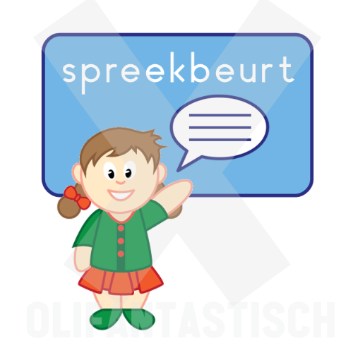 School | Spreekbeurt meisje