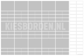 Kiesbord/keuzebord kleuters (div opties)