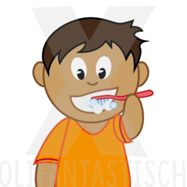Hygiëne | Tanden poetsen (jongen)