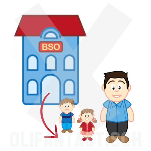 School | Papa haalt je uit de BSO