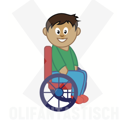Familie | Jongen (rolstoel)