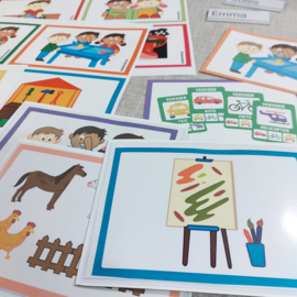 Magnetisch hoesje (voor kiesbord kaarten)