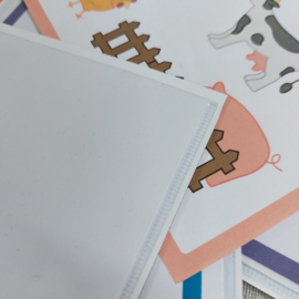 Magnetisch hoesje (voor kiesbord kaarten)