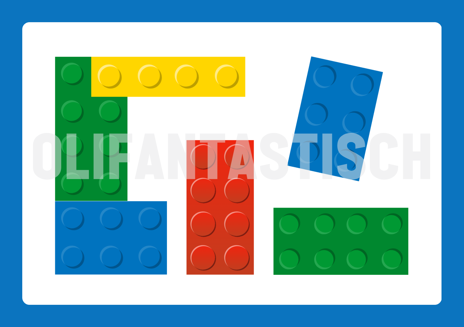 Kiesbord magneet | Lego bouwen