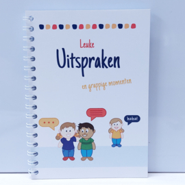 Invulboek | Uitsprakenboekje A6