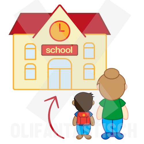 School | Mama brengt je naar school