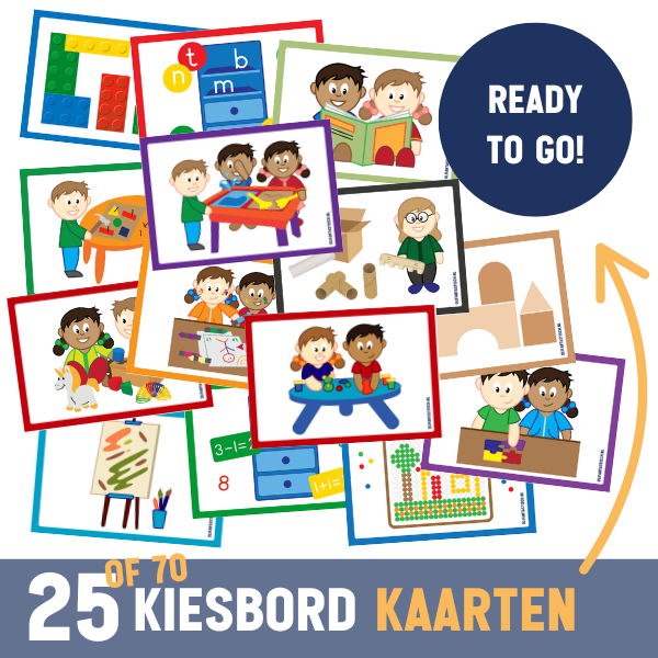 25 (of 70) Kiesbord kaarten | Kant-en-klaar