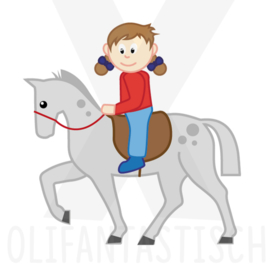 Sport | Paardrijden (meisje)