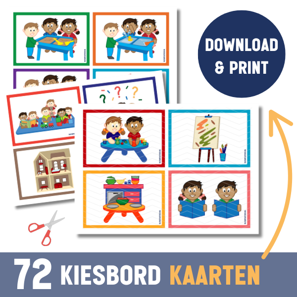 72 Kiesbord kaarten | Download & Print