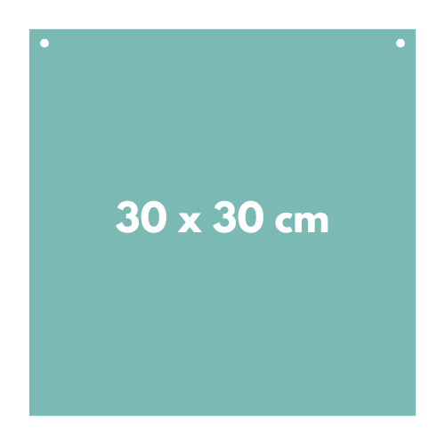 Magneetbord 30 x 30 cm | groen