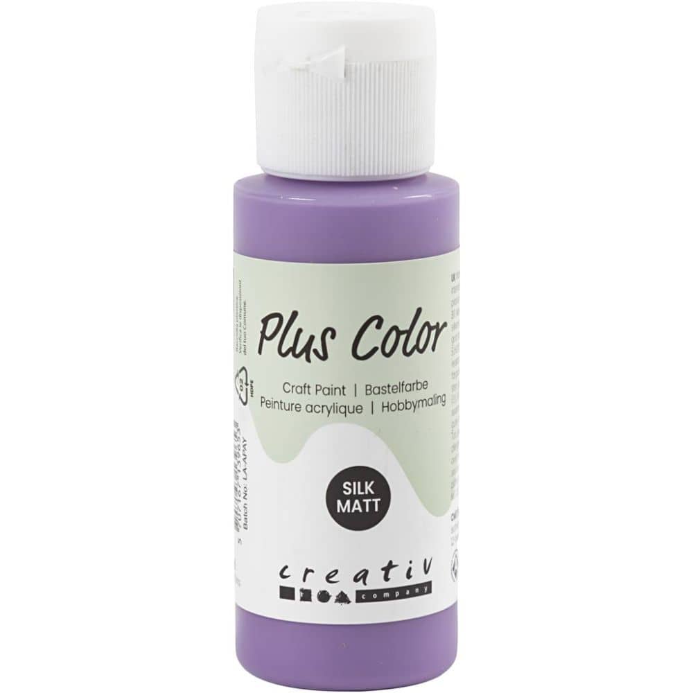 Plus Color Acrylverf Donker Lila 60 ml