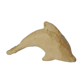 Dolfijn van papier-mache | 12 cm | Decopatch ecoscape