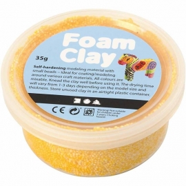 Foam Clay  - Klei - Geel 35 gram