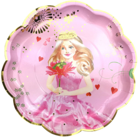 Borden Prinsessenfeest - 8 st - 23 cm