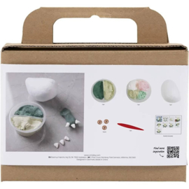 Mini Hobbyset Monster Freddy - Foam & Silk Clay