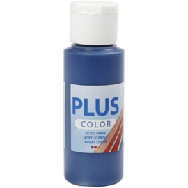 Plus Color Acrylverf Marine Blauw 60 ml