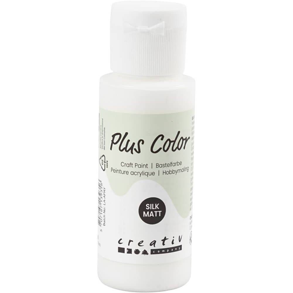 Plus Color Acrylverf Wit 60 ml