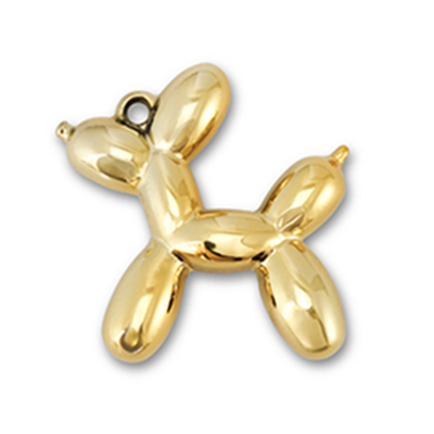 Bedel Ballon Hondje - Tashangers - 47 x 43 mm - 2st
