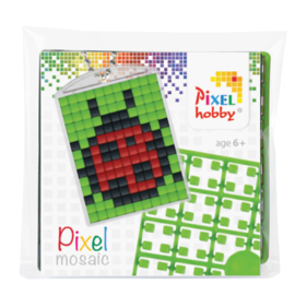 Pixelhobby Sleutelhanger Lieveheersbeestje