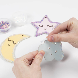 Hobbyset - Houten Mobiel versieren