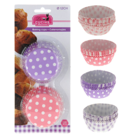 100 Cupcake Bakvormen - 6 cm