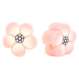 Klei Kralen Bloem | 10 mm | gatgrootte 2 mm | 15 st