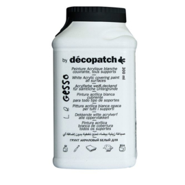 Decopatch Gesso | witte verf op waterbasis | 70 of 300 ml