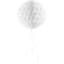 Honeycomb Bollen | wit | 30 cm