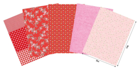 Decopatch Pocket nr 28 | 5 vellen decoupage papier van 30 x 40 cm