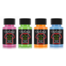 Cadence Glow in the Dark Textielverf - 50 ml