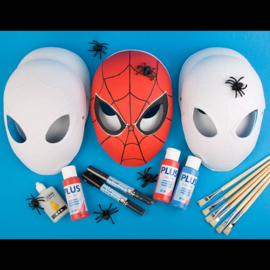 Knutselpakket Kinderfeestje - Spiderman Masker Schilderen